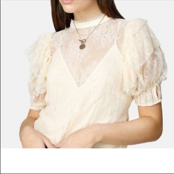 Free People Tops - NWT Free People Secret Admire Blouse Size Large